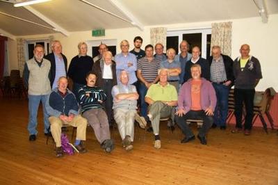 Some of the Original Members at the Whimple meetings.
